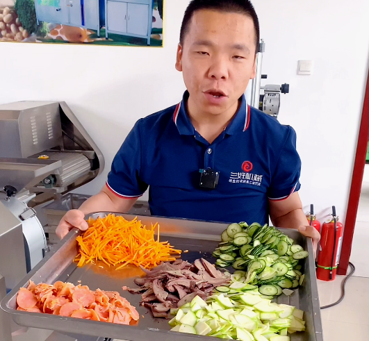 切菜機四大缺點敢說才有突破：七大創新打破熟食切菜機單一化