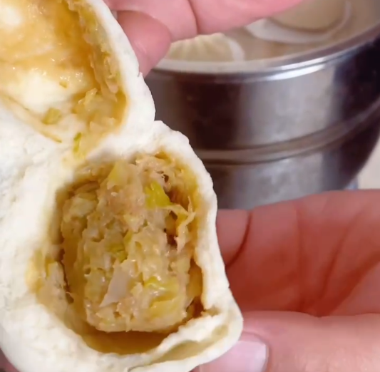 老面包子機做出的老面包子效果