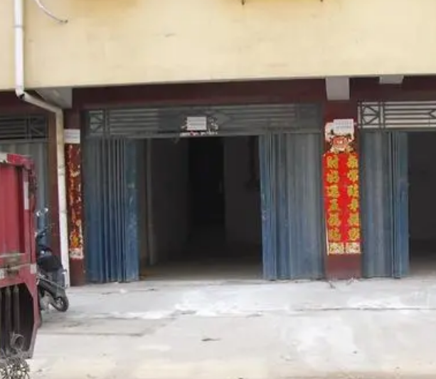 在自己老家門臉用面條機(jī)做鮮面條